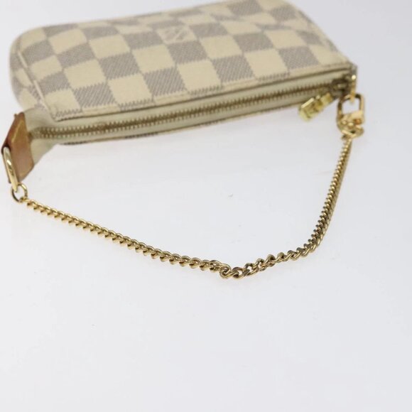 LOUIS VUITTON Damier Azur Mini Pochette Accessoires Pouch - Picture 9 of 16